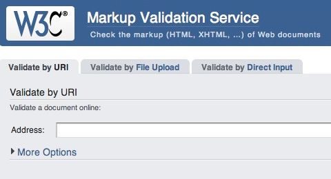 W3C Markup Validation Service